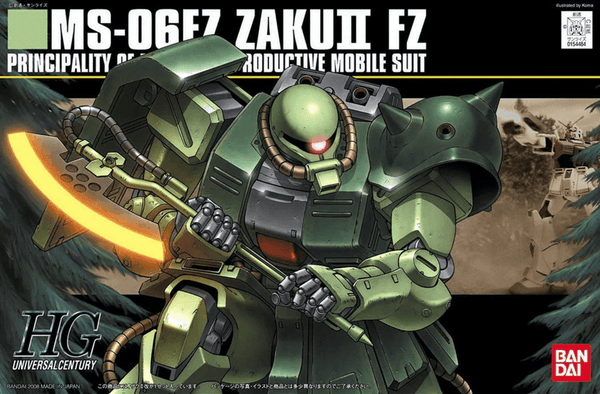 Bandai Gundam High Grade (HG) 1/144 MS-06FZ Zaku II FZ (Kai)