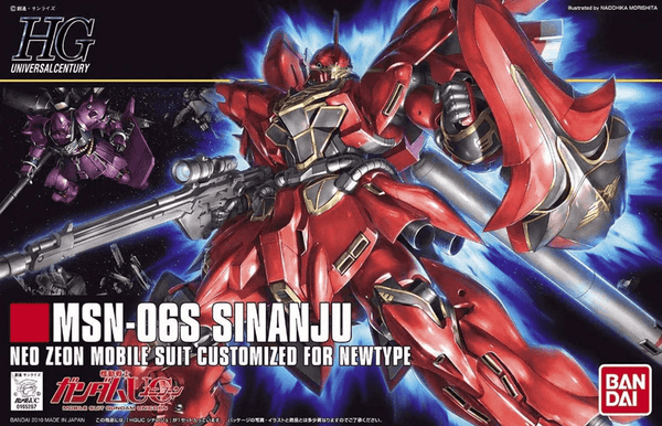 Bandai Gundam High Grade (HG) 1/144 MSN-06S Sinanju