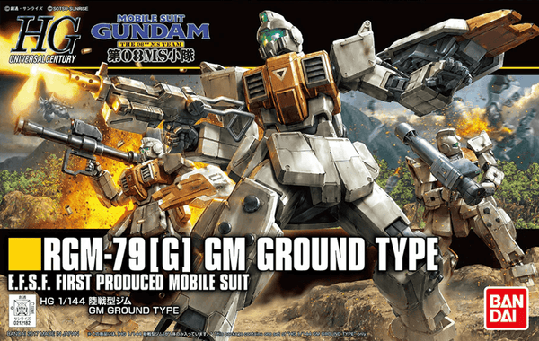 Bandai Gundam High Grade (HG) 1/144 RGM-79 (G) GM Ground Type