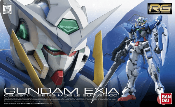 Bandai Gundam Real Grade (RG) 1/144 GN-001 Gundam Exia