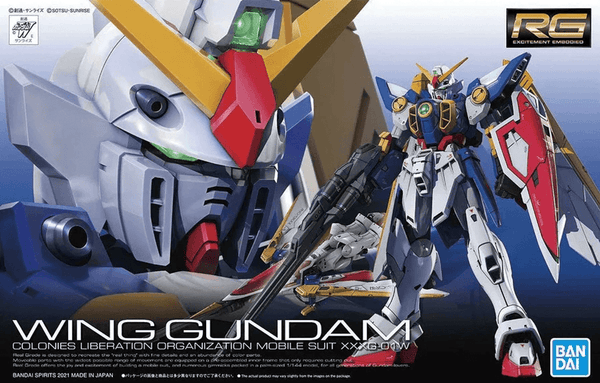 Bandai Gundam Real Grade (RG) 1/144 XXXG-01W Wing Gundam