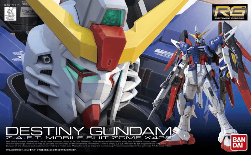 Bandai Gundam Real Grade (RG) 1/144 ZGMF-X42S Destiny Gundam