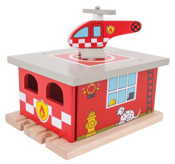 BigJigs Fire Station Shed