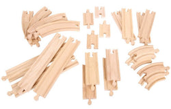 BigJigs Straights & Curves Track Pack