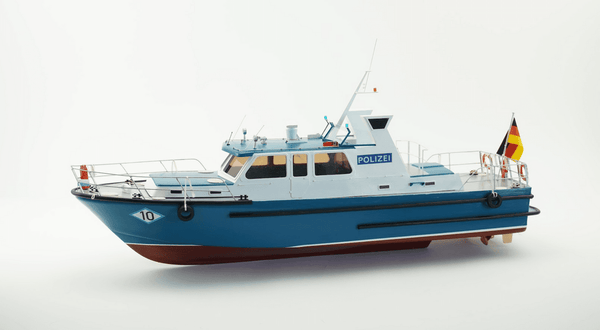 Billings Models 1/20 WSP10 Passau Police Patrol Boat Wooden Ship Kit