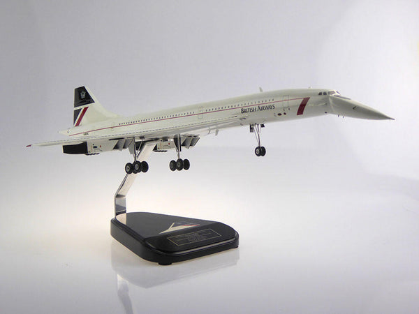 Bravo Delta Models Concorde BA Drop Nose Landor Model Aircraft
