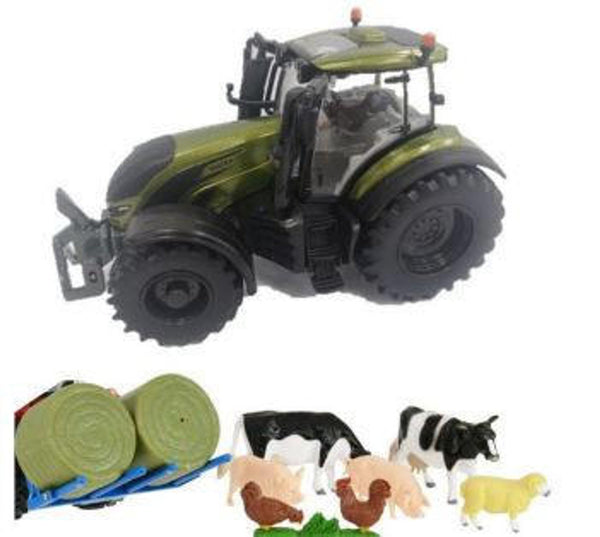 Britains 1/32 Valtra Tractor Play Set