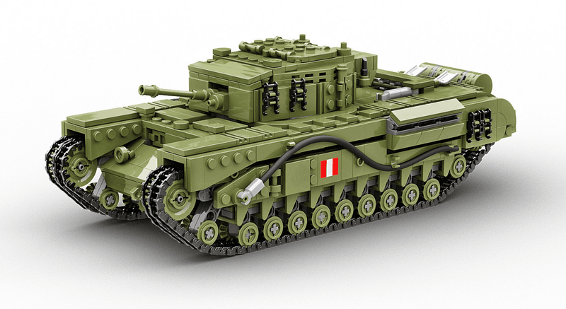 Build Army 1/33 Churchill Mk.III Infantry Tank