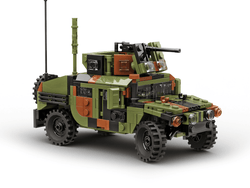 Build Army 1/33 M1151 Hummer Humvee