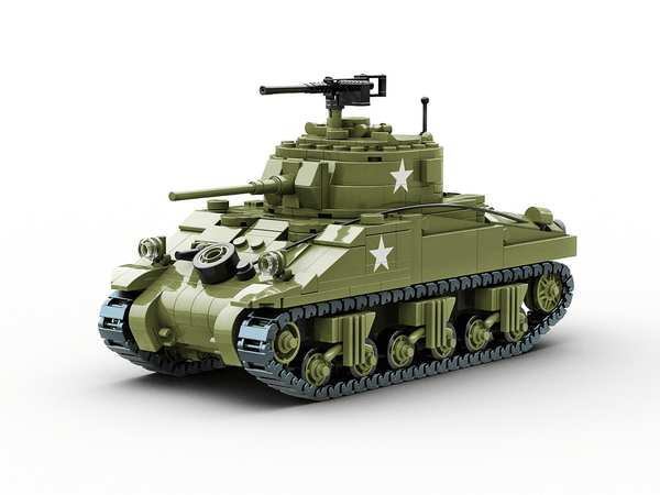 Build Army 1/33 M4 Sherman Medium Tank