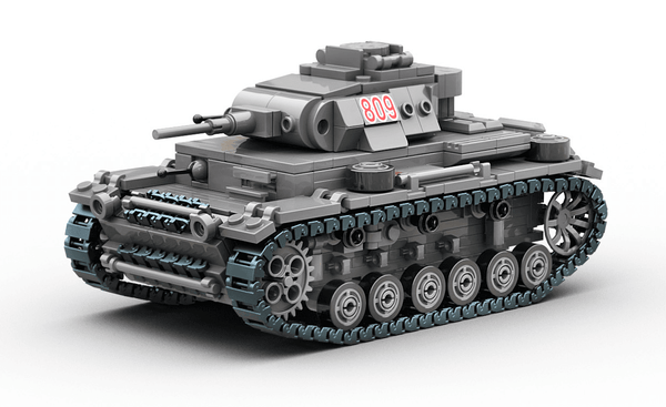 Build Army 1/33 Pz.Kpfw.III Ausf.J