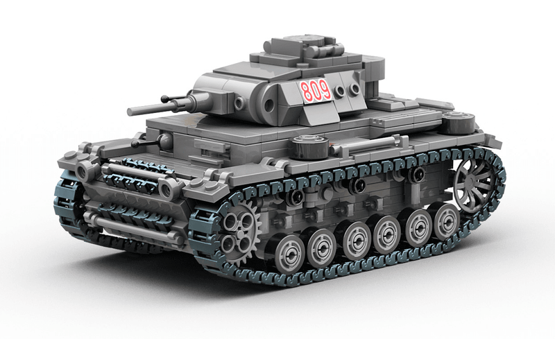Build Army 1/33 Pz.Kpfw.III Ausf.J