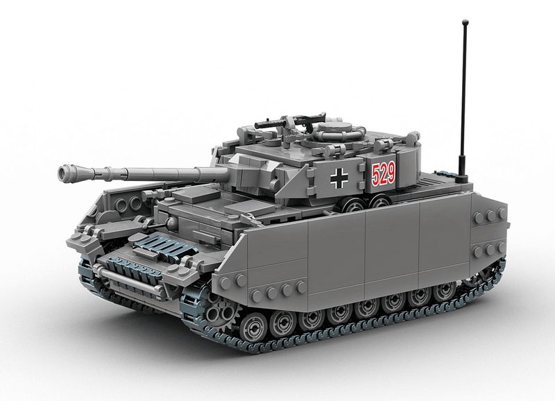 Build Army 1/33 Pz.Kpfw.IV Ausf.H Medium Tank