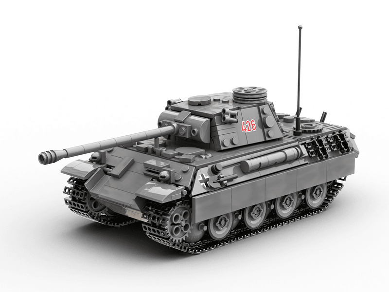 Build Army 1/33 Pz.Kpfw.V Ausf.D Panther Medium Tank