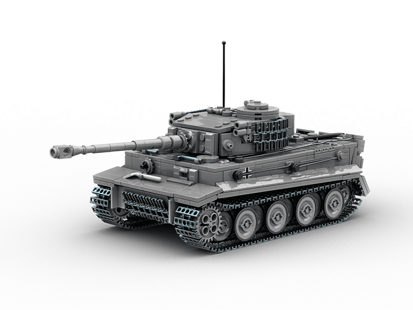 Build Army 1/33 Pz.Kpfw.VI Ausf.E Tiger Heavy Tank