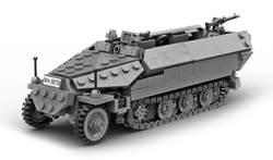 Build Army 1/33 Sd.Kfz.251 Ausf.D Half-track