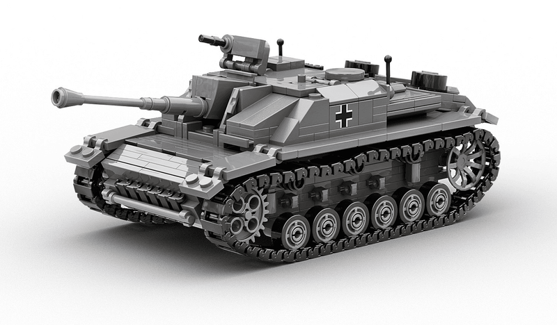 Build Army 1/33 StuG.lll Ausf.G Tank Destroyer