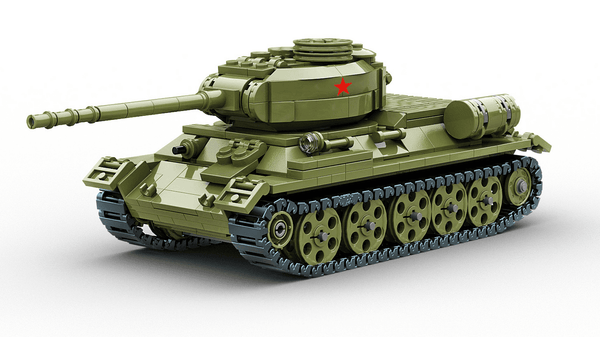 Build Army 1/33 T-34/85 Medium Tank