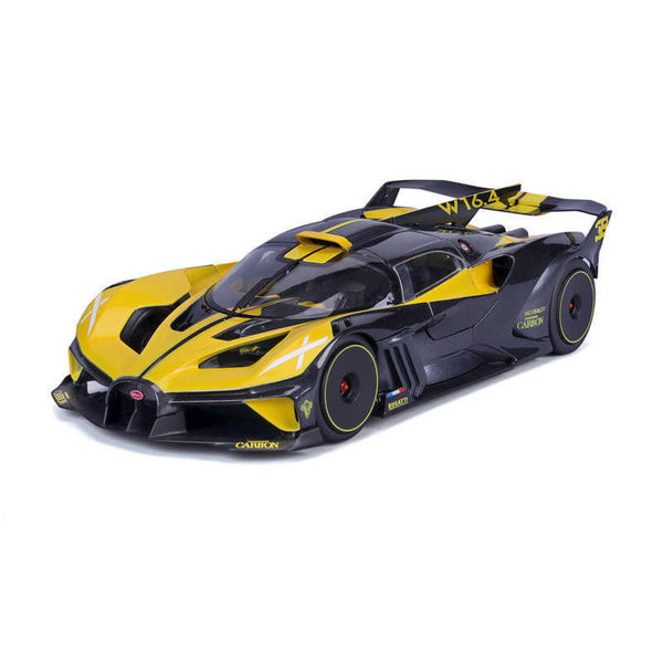Burago 1/18 Bugatti Bolide Yellow Diecast Model