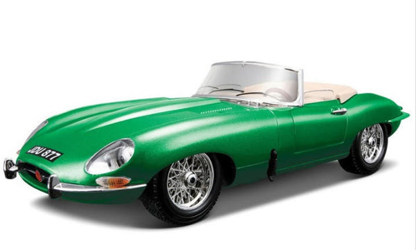 Burago 1/18 Jaguar E Cabriolet 1961 Diecast Model