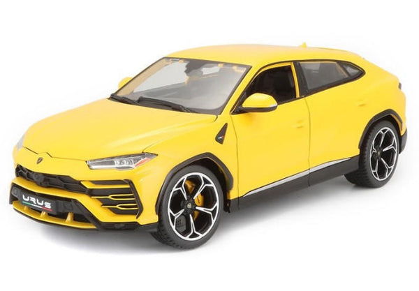 Burago 1/18 Lamborghini Urus Yellow Diecast Model