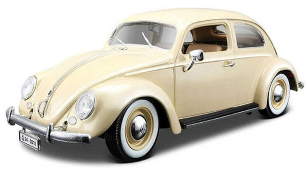 Burago 1/18 VW Kafer Beetle 1955 Diecast Model