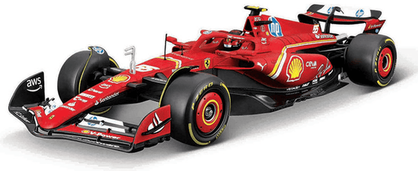 Burago 1/24 F1 Ferrari SF-24 2024 Sainz Diecast Model Kit