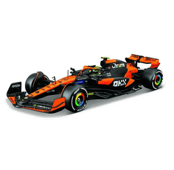 Burago 1/24 F1 McLaren MCL38 2024  With Norris Figure Diecast Model