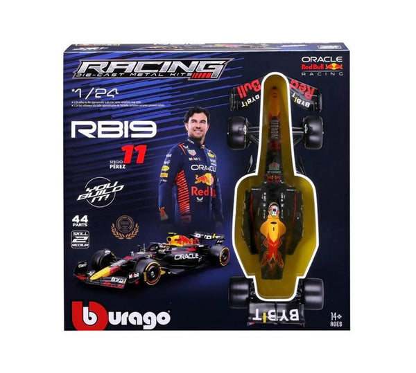 Burago 1/24 F1 Red Bull Racing RB19 2023 Perez Diecast Model Kit