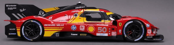 Burago 1/24 Ferrari Racing 499p Le Mans Hypercar 2024 AF Corse #50 Diecast Model