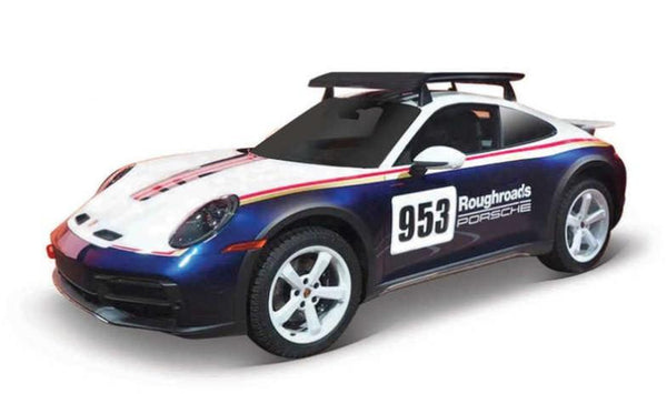 Burago 1/24 Porsche 911 Dakar 2023 Diecast Model