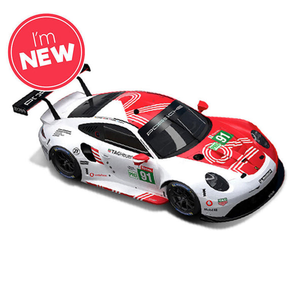 Burago 1/24 Porsche 911 RSR Lemans 2020 Diecast Model