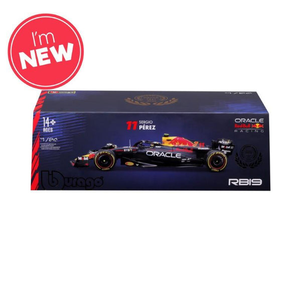 Burago 1/24 Red Bull Racing RB19 2023 #11 Perez Diecast Model