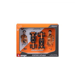 Burago 1/43 F1 Mclaren MCL38 2024 Two Pack - Norris and Piastri