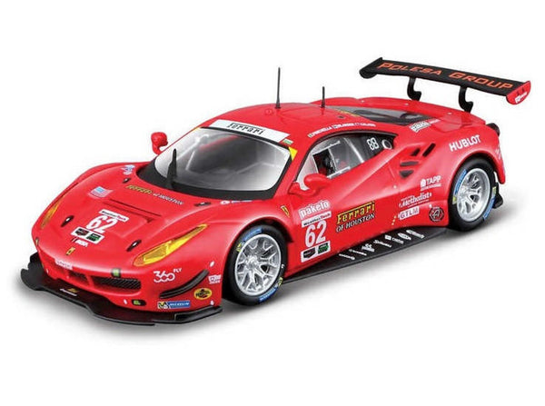 Burago 1/43 Ferrari 488 GTE 2017 Diecast Model
