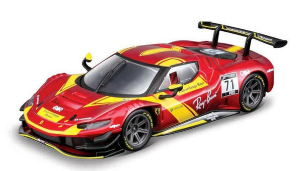 Burago 1/43  Ferrari Racing 296 GT3 Diecast Model