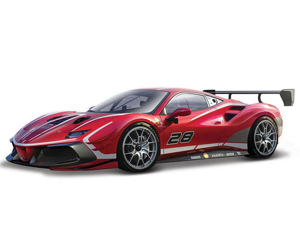 Burago 1/43 Ferrari Racing 488 Challenge Evo 2020 Diecast Model