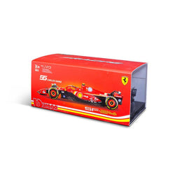 Burago 1/43 Ferrari SF-24 F1 2024 #55 Carlos Sainz With Helmet