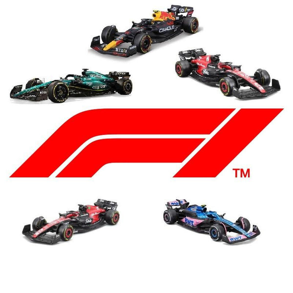 Burago 1/43 Formula One 2023 5 Car Package Deal
