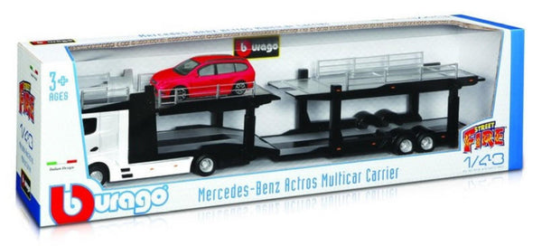Burago 1/43 Mercedes Benz Multicarrier Diecast Model
