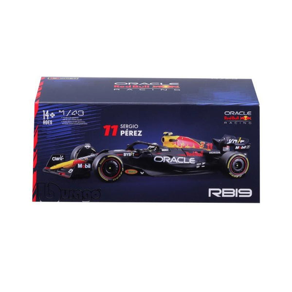 Burago 1/43 Red Bull RB19 F1 2023 #11 Sergio Perez With Helmet
