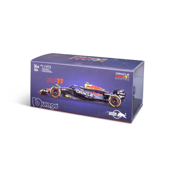 Burago 1/43 Red Bull RB20 F1 2024 #11 Sergio Perez With Helmet
