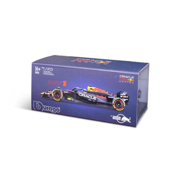 Burago 1/43 Red Bull RB20 F1 2024 #55 Max Verstappen With Helmet