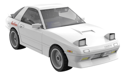 CaDA Initial D 1/35 Mazda RX-7 FC3S