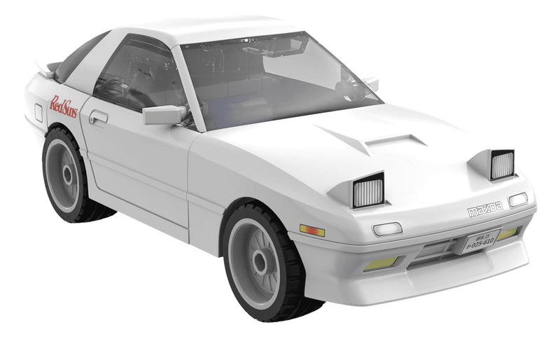CaDA Initial D 1/35 Mazda RX-7 FC3S