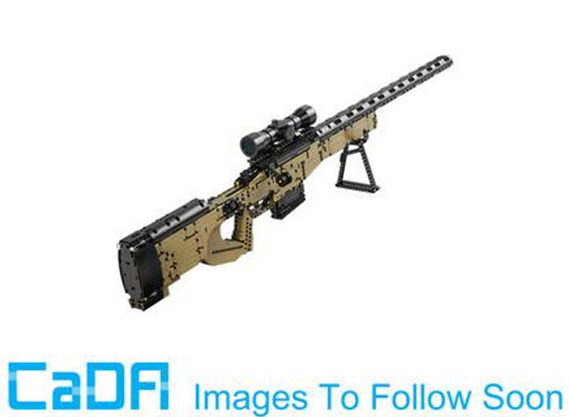 CaDA L96A1 Sniper Rifle Brick Model Gun