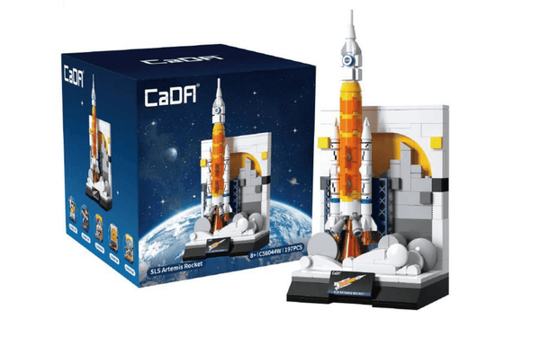 CaDA NASA SLS Artemis Rocket Diorama