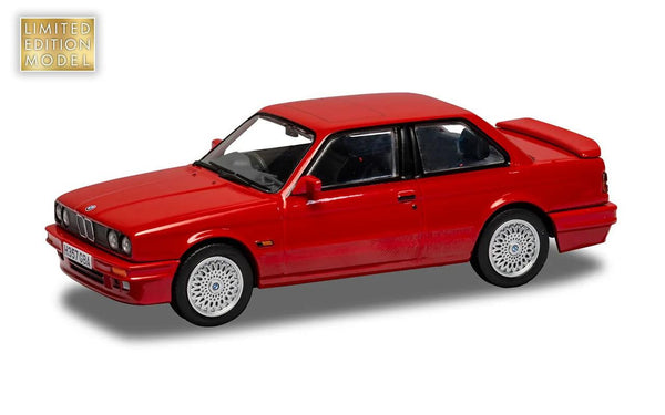 Corgi 1/43 BMW E30 325i M-Tech 2, Brilliant Red Diecast Model