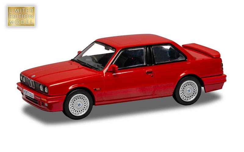 Corgi 1/43 BMW E30 325i M-Tech 2, Brilliant Red Diecast Model