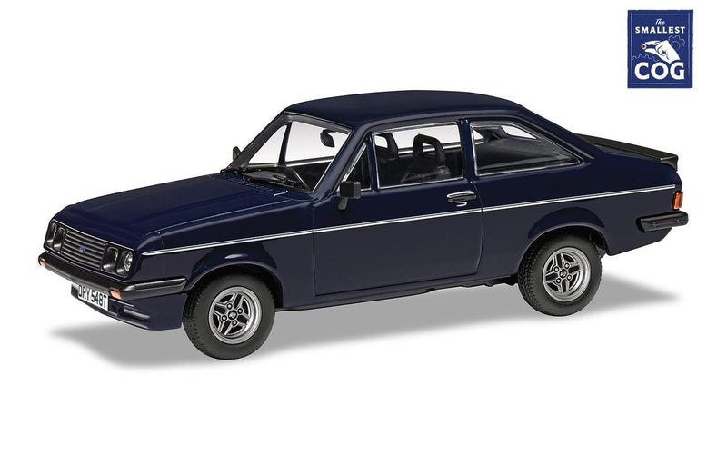Corgi 1/43 Ford Escort Mk2 RS2000, Midnight Blue (Richard Hammond's The Smallest Cog)